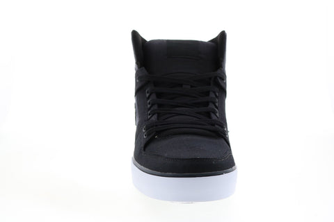 DC Pure High-Top WC TX SE ADYS400046 Mens Black Skate Sneakers