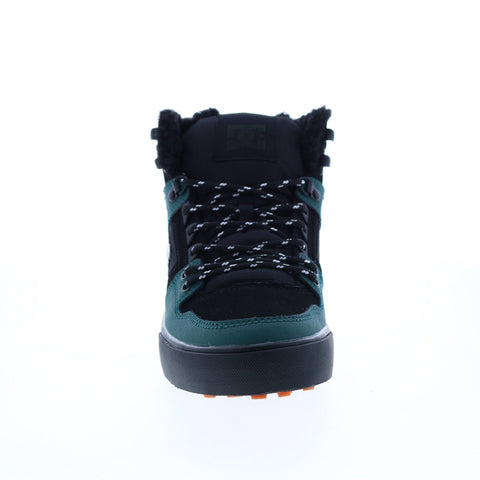 DC Pure High Top WC Winter ADYS400047-XKKG Mens Black Skate Sneakers Shoes
