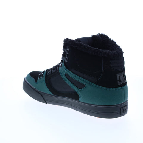 DC Pure High Top WC Winter ADYS400047-XKKG Mens Black Skate Sneakers Shoes