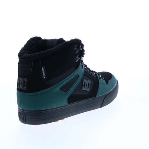 DC Pure High Top WC Winter ADYS400047-XKKG Mens Black Skate Sneakers Shoes