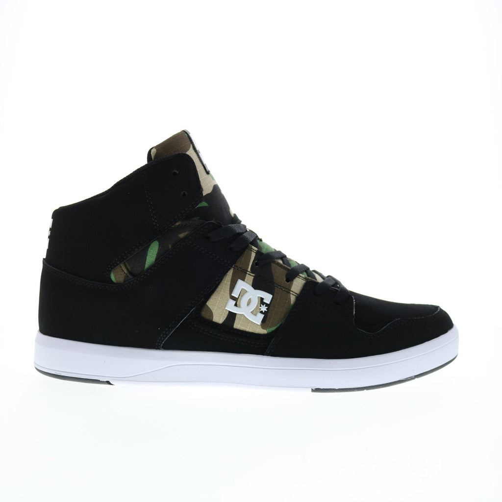 DC Shoes Men's Cure Hi Top Sneaker, Black, 39 2/3 EU