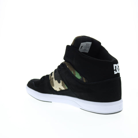 DC Cure Hi Top ADYS400072-BCM Mens Black Skate Inspired Sneakers Shoes