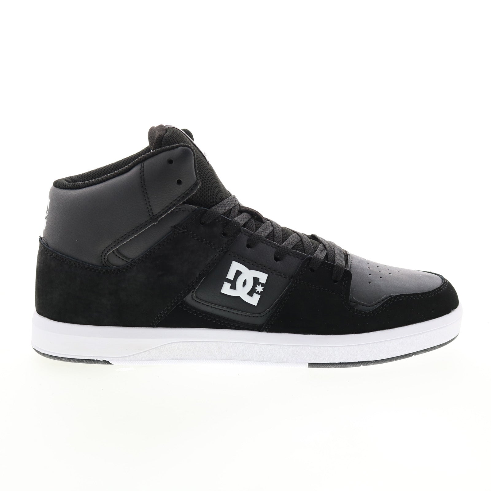 DC Cure Hi Top ADYS400072BKW Mens Black Skate Inspired Sneakers Shoes
