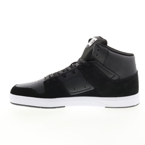 DC Cure Hi Top ADYS400072-BKW Mens Black Skate Inspired Sneakers Shoes