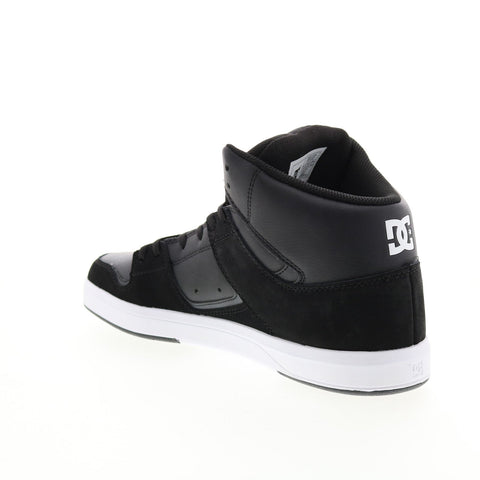 DC Cure Hi Top ADYS400072-BKW Mens Black Skate Inspired Sneakers Shoes