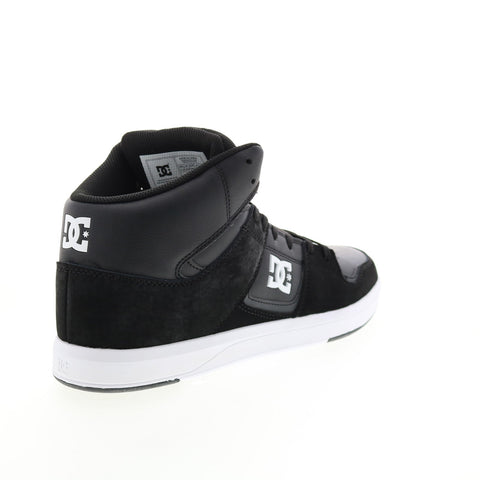 DC Cure Hi Top ADYS400072-BKW Mens Black Skate Inspired Sneakers Shoes