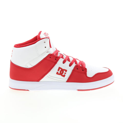 DC Cure Hi Top ADYS400072-WRD Mens Red Skate Inspired Sneakers Shoes