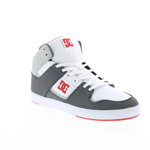 DC Cure Hi Top ADYS400072-WYR Mens Gray Skate Inspired Sneakers Shoes