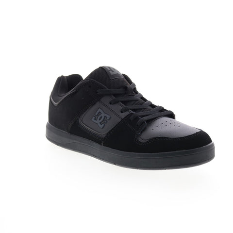DC Cure ADYS400073-3BK Mens Black Leather Skate Inspired Sneakers Shoes