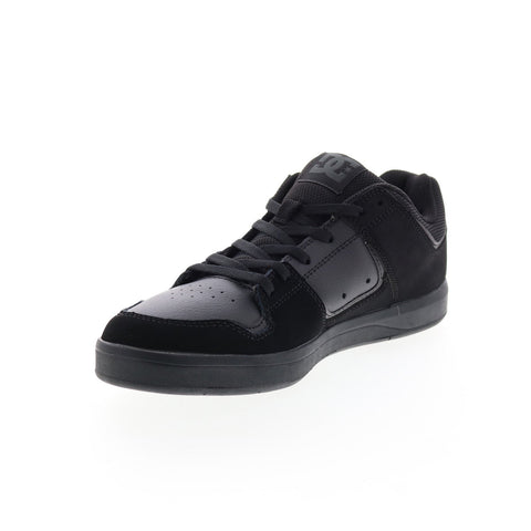 DC Cure ADYS400073-3BK Mens Black Leather Skate Inspired Sneakers Shoes