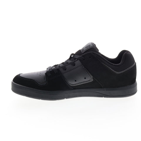 DC Cure ADYS400073-3BK Mens Black Leather Skate Inspired Sneakers Shoes