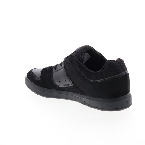 DC Cure ADYS400073-3BK Mens Black Leather Skate Inspired Sneakers Shoes