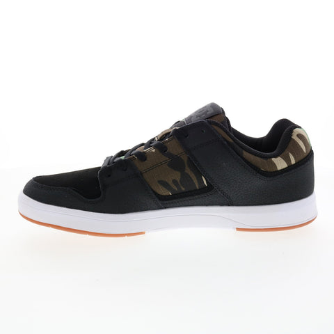 DC Cure ADYS400073-BCM Mens Black Leather Skate Inspired Sneakers Shoes