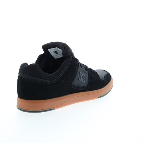 DC Cure ADYS400073-BGM Mens Black Leather Skate Inspired Sneakers Shoes