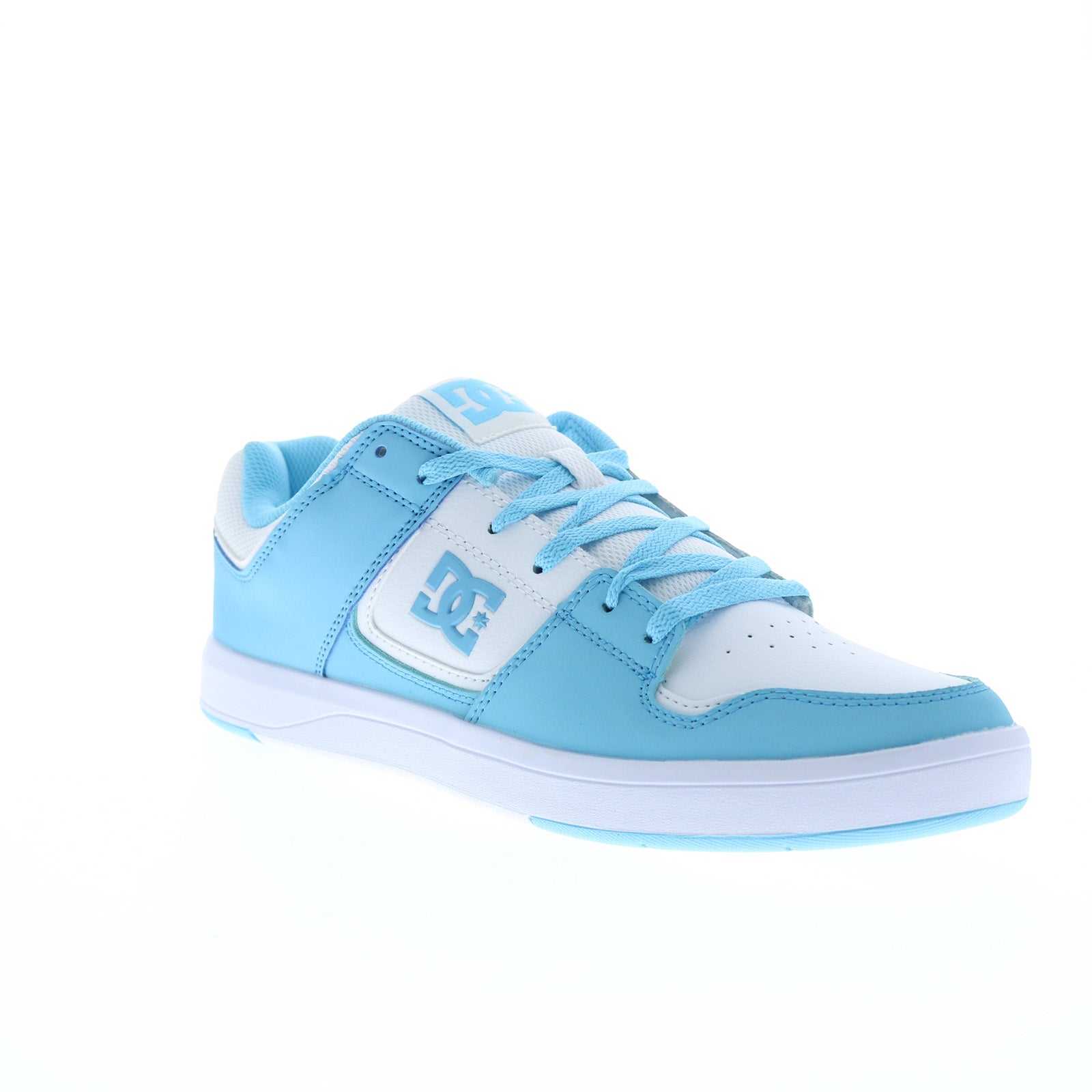DC Cure Skateboarding Shoes Mens 12.5 UNC Carolina Sky Blue White Low Top Men main image 2