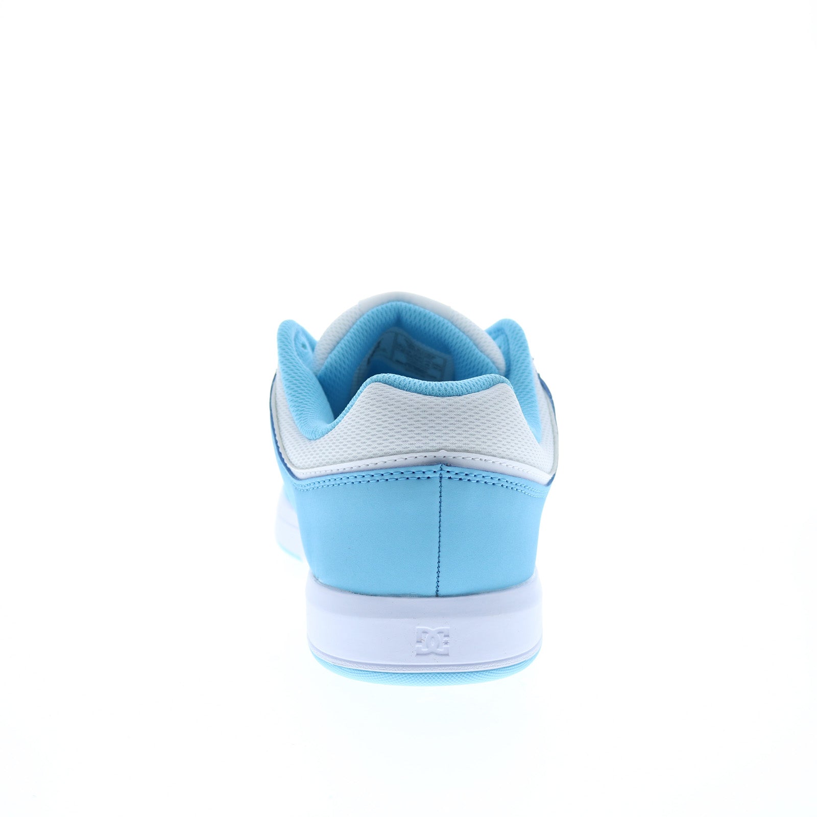 DC Cure Skateboarding Shoes Mens 12.5 UNC Carolina Sky Blue White Low Top Mens DC Shoes Cure Skate Shoes - WHITE/GREY/BLUE / 7 | DC Shoes main image 4