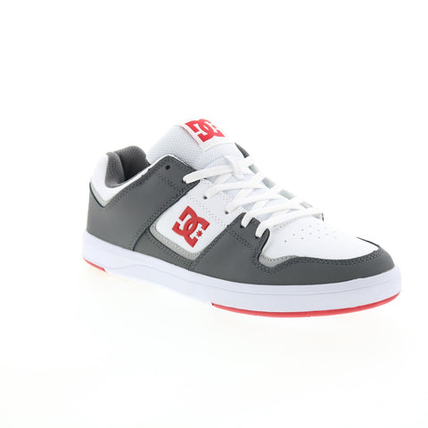 DC Cure ADYS400073-WYR Mens White Leather Skate Inspired Sneakers Shoes