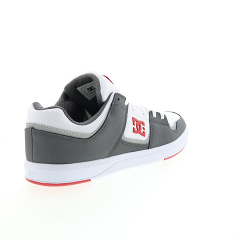 DC Cure ADYS400073-WYR Mens White Leather Skate Inspired Sneakers Shoes