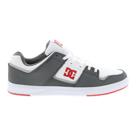 DC Cure ADYS400073-WYR Mens White Leather Skate Inspired Sneakers Shoes