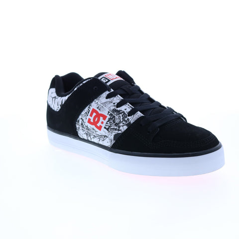 DC Deadpool Pure ADYS400094-XKWR Mens Black Nubuck Skate Sneakers Shoes