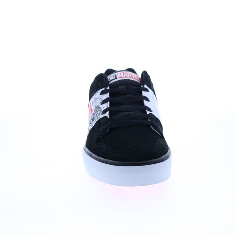 DC Deadpool Pure ADYS400094-XKWR Mens Black Nubuck Skate Sneakers Shoes