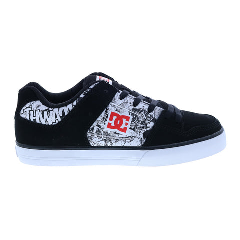 DC Deadpool Pure ADYS400094-XKWR Mens Black Nubuck Skate Sneakers Shoes