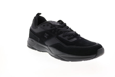 DC E.Tribeka ADYS700173 Mens Black Nubuck Skate Inspired Sneakers Shoes