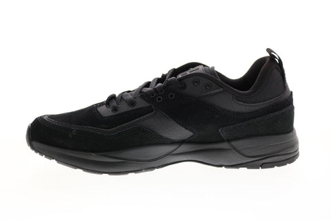 DC E.Tribeka ADYS700173 Mens Black Nubuck Skate Inspired Sneakers Shoes