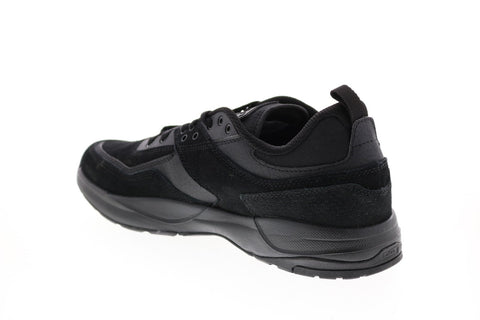 DC E.Tribeka ADYS700173 Mens Black Nubuck Skate Inspired Sneakers Shoes