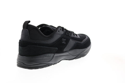 DC E.Tribeka ADYS700173 Mens Black Nubuck Skate Inspired Sneakers Shoes