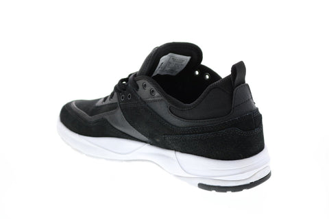 DC E.Tribeka ADYS700173 Mens Black Suede Skate Inspired Sneakers Shoes