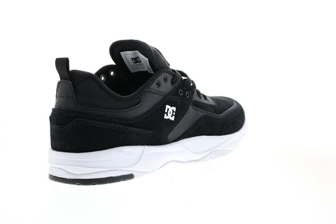 DC E.Tribeka ADYS700173 Mens Black Suede Skate Inspired Sneakers Shoes