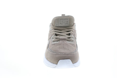 DC E.Tribeka ADYS700173 Mens Brown Nubuck Skate Inspired Sneakers Shoes