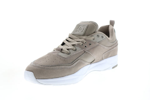 DC E.Tribeka ADYS700173 Mens Brown Nubuck Skate Inspired Sneakers Shoes