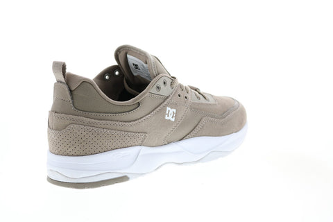 DC E.Tribeka ADYS700173 Mens Brown Nubuck Skate Inspired Sneakers Shoes