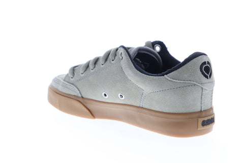 C1rca Circa Adrian Lopez AL 50 8100 2694 Mens Gray Suede Skate Sneakers Shoes