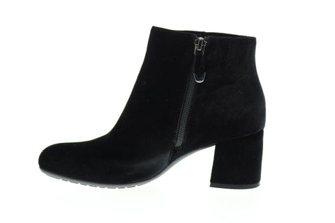 Earthies Apollo Velvet Short Boot APOLLO-BLA Womens Black Casual Dress Boots