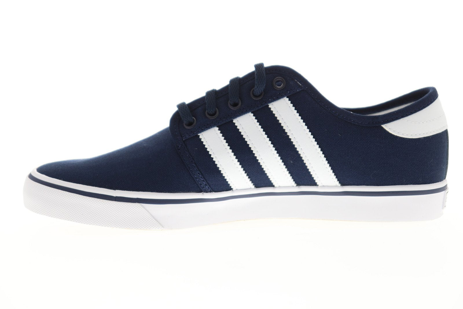 Adidas Seeley AQ8530 Mens Blue Canvas Casual Low Top Lifestyle Sneaker - Ruze Shoes Adidas Seeley AQ8530 Mens Blue Canvas Casual Low Top Lifestyle Sneaker - Ruze Shoes