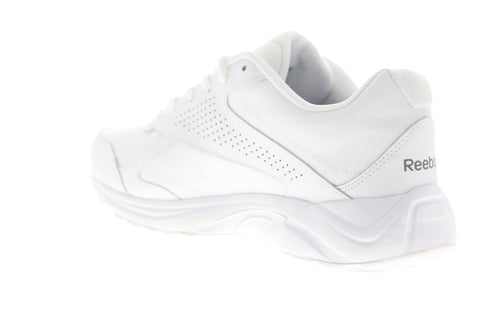 Reebok Walk Ultra Max 2E Mens White Extra Wide Athletic - Ruze Shoes