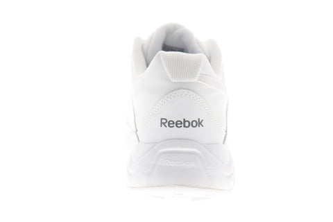 Reebok Walk Ultra V Dmx Max 2E Mens White Extra Wide 4E Athletic Walking Shoes