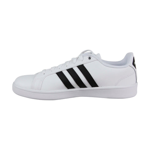 Adidas Cf Advantage AW4294 Mens White Leather Casual Low Top Sneakers Shoes