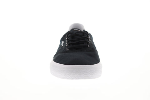 Adidas 3Mc Vulc Mens Black Canvas Low Top Lace Up Sneakers Shoes