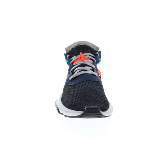 Adidas P.O.D. S3.1 Dolphins B28080 Mens Black Mesh Lifestyle Sneakers - Ruze Shoes Adidas P.O.D. S3.1 Dolphins B28080 Mens Black Mesh Lifestyle Sneakers - Ruze Shoes