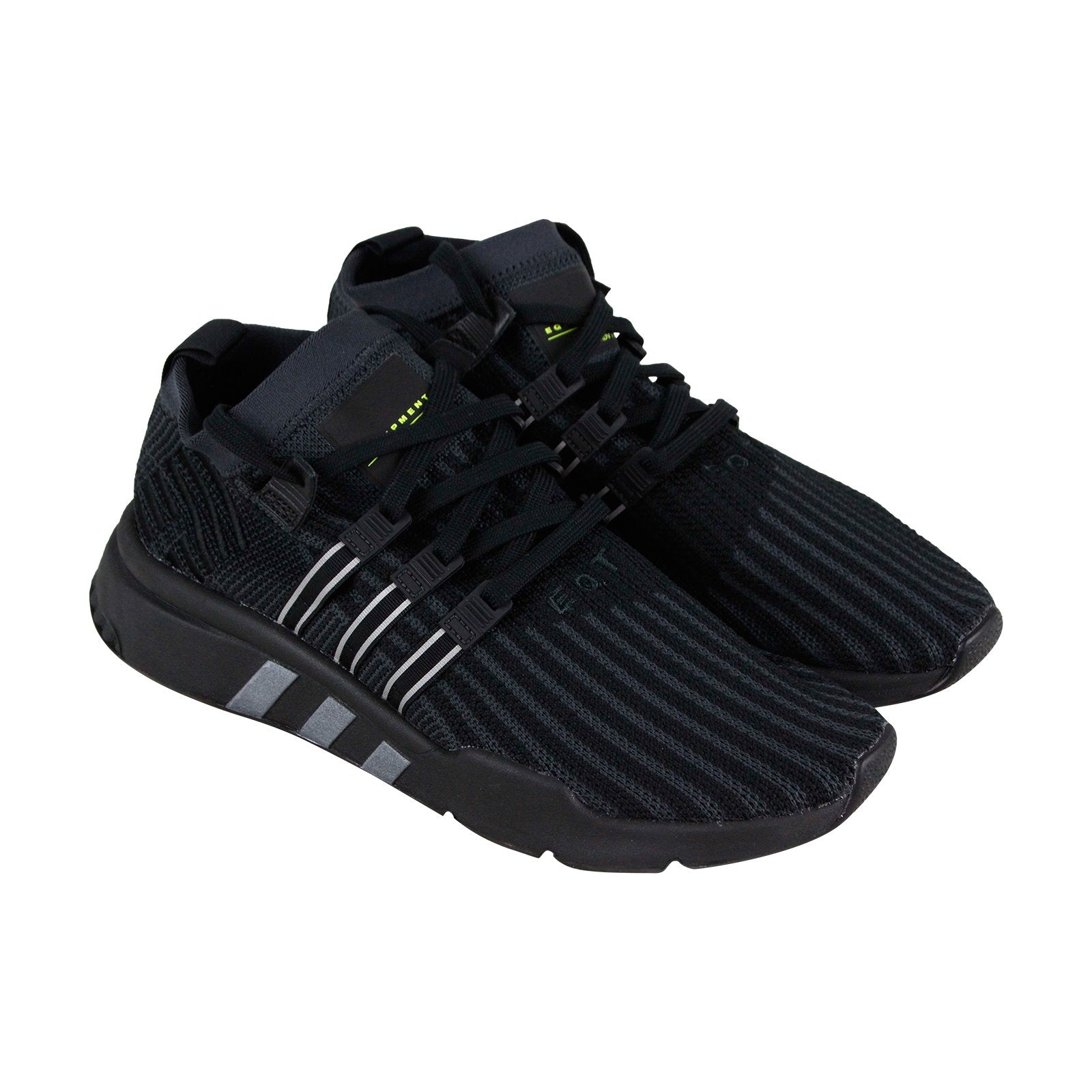 Adidas Eqt Support Mid Adv B37456 Mens Black Canvas Lifestyle Sneakers