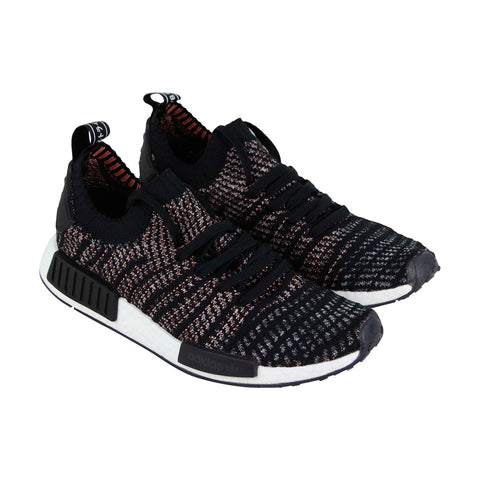 Adidas Nmd R1 Stlt Pk B37636 Mens Black Canvas Lace Up Lifestyle - Ruze Shoes