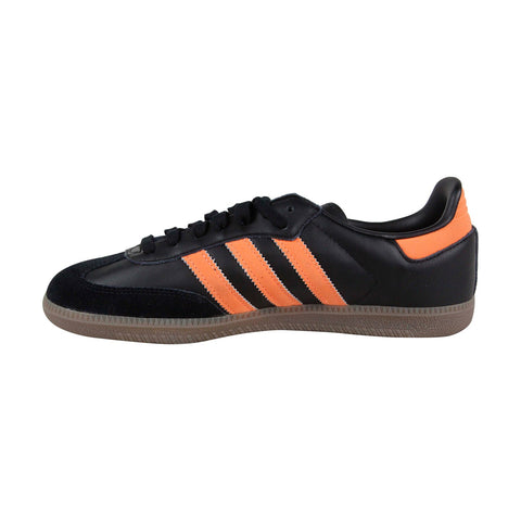Adidas Samba OG B75804 Mens Black Leather Originals Low Top Sneakers Shoes
