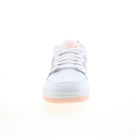 New Balance 480 BB480LPH Mens White Leather Lace Up Lifestyle Sneakers Shoes