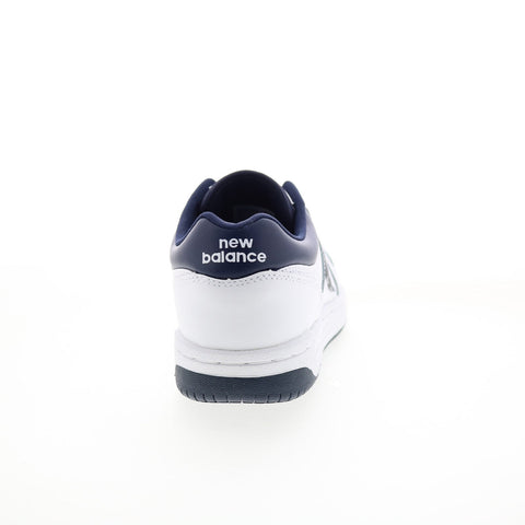 New Balance 480 BB480LWN Mens White Leather Lifestyle Sneakers Shoes