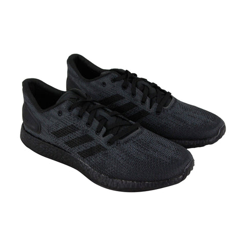 Adidas Pureboost Dpr Ltd BB6303 Mens Black Canvas Casual Low Top Sneakers Shoes
