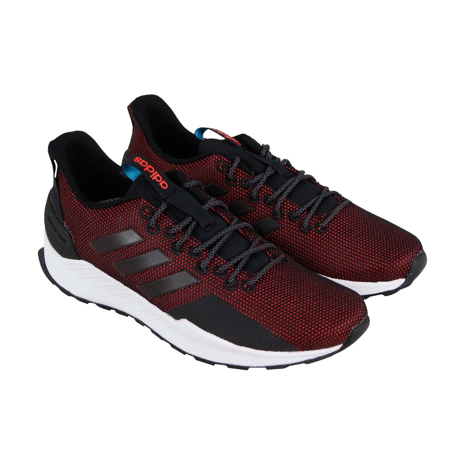 Adidas Questar Trail BB7382 Mens Red Lace Up Lifestyle Sneakers